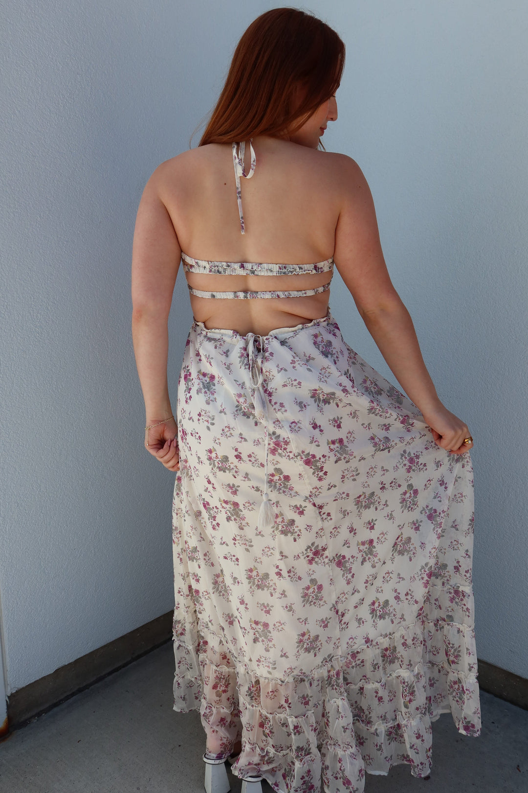 Jones Floral Smocked Maxi Dress