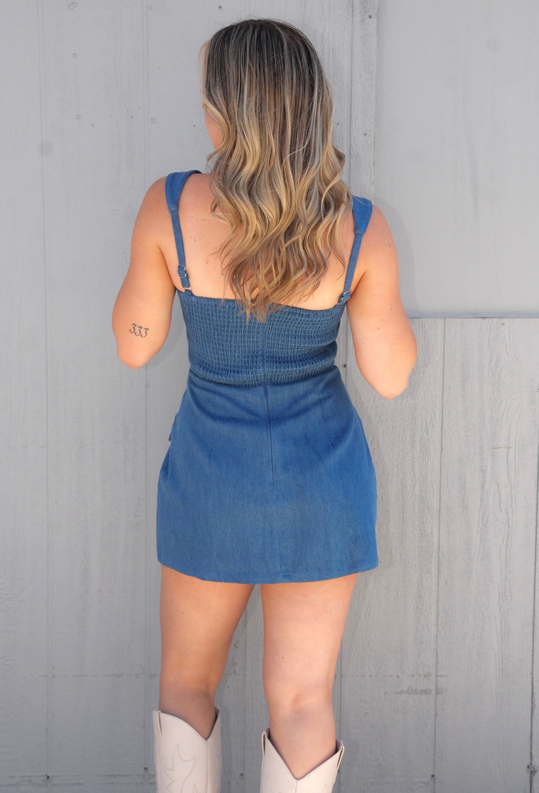 Billie Denim Mini Dress