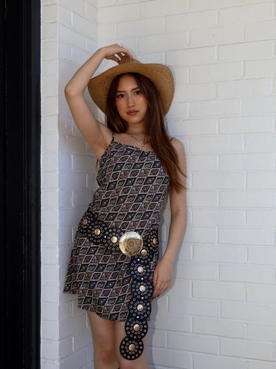 PAISLEY MINI DRESS