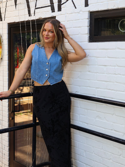 DEANA DENIM VEST