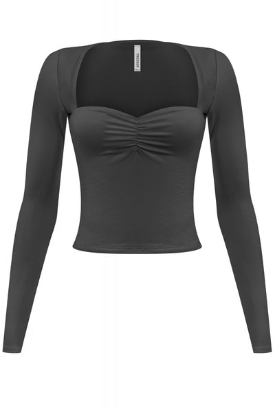 SILVANA LONG SLEEVE TOP