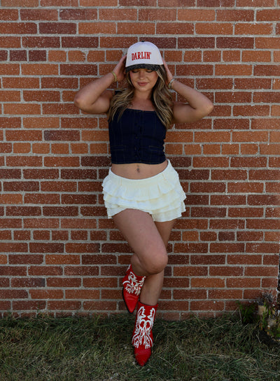 HOT ROD DENIM TOP