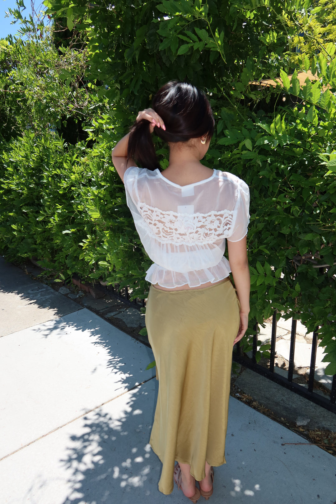 The Darling Lace Top - White
