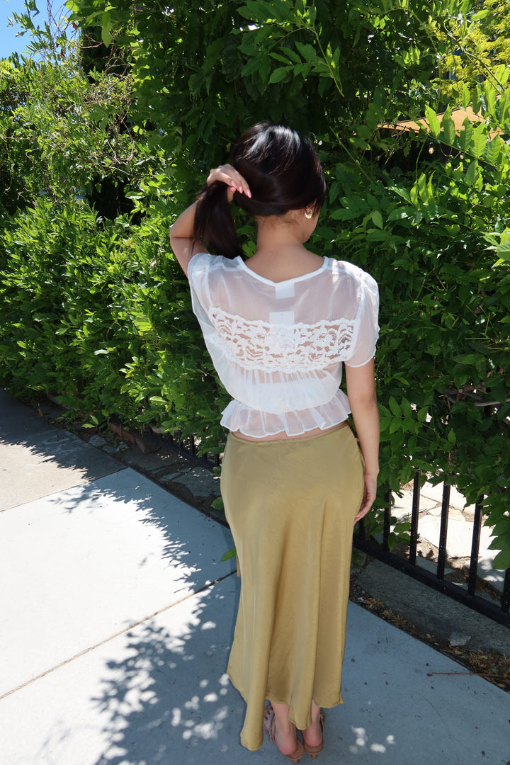The Darling Lace Top - White