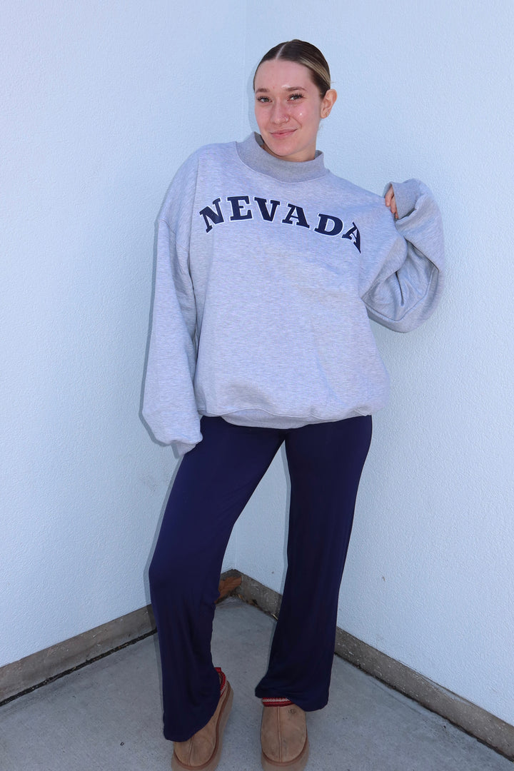 NEVADA MOCKNECK SWEATSHIRT