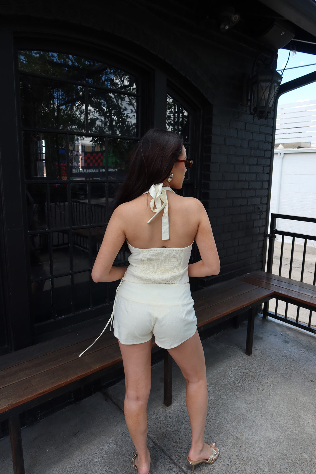 Remi Bead Halter Top