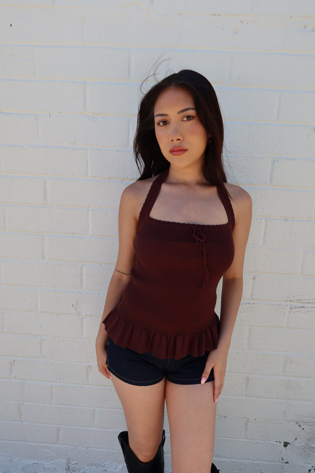 The Darling Peplum Top