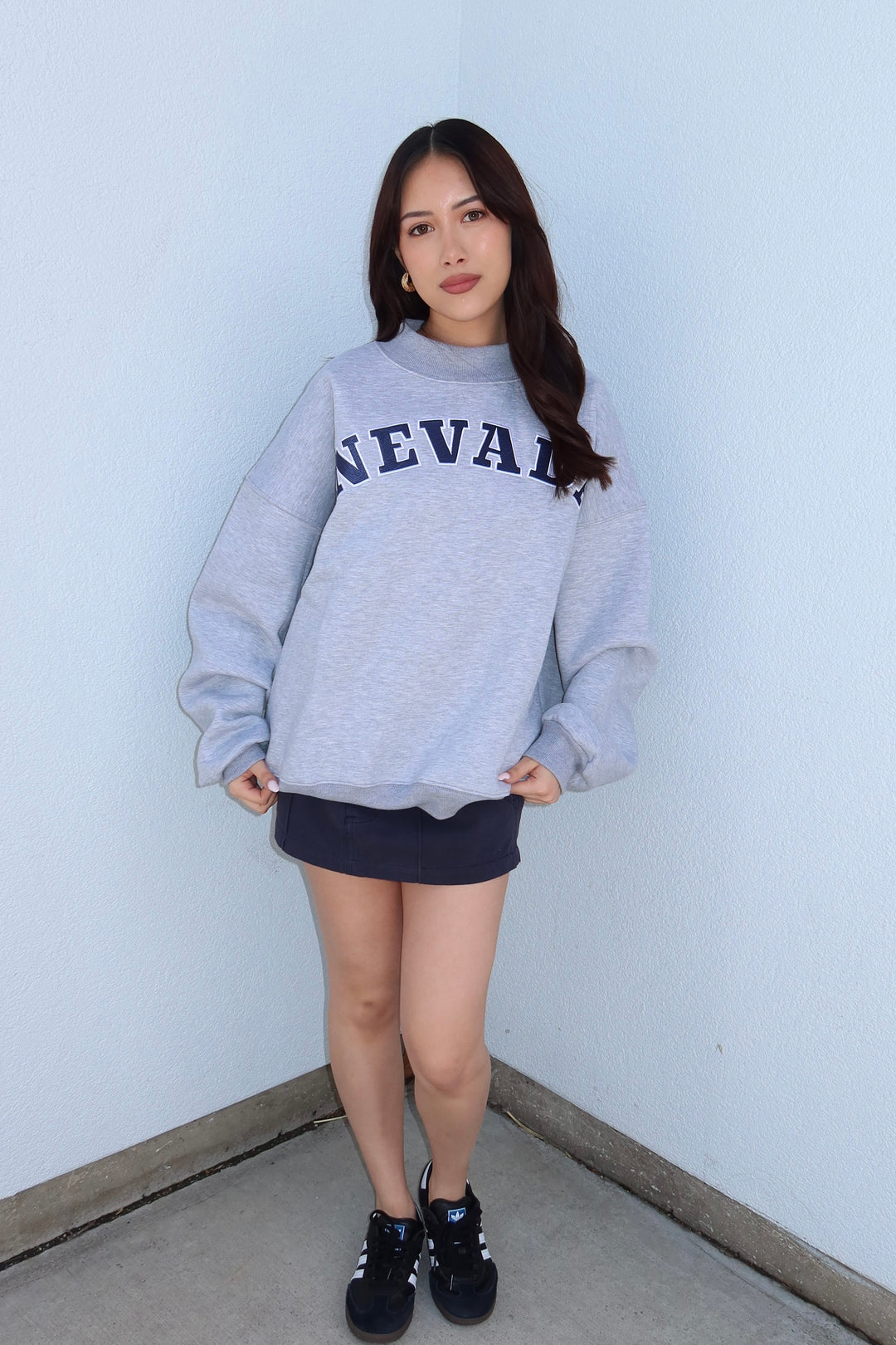 NEVADA MOCKNECK SWEATSHIRT
