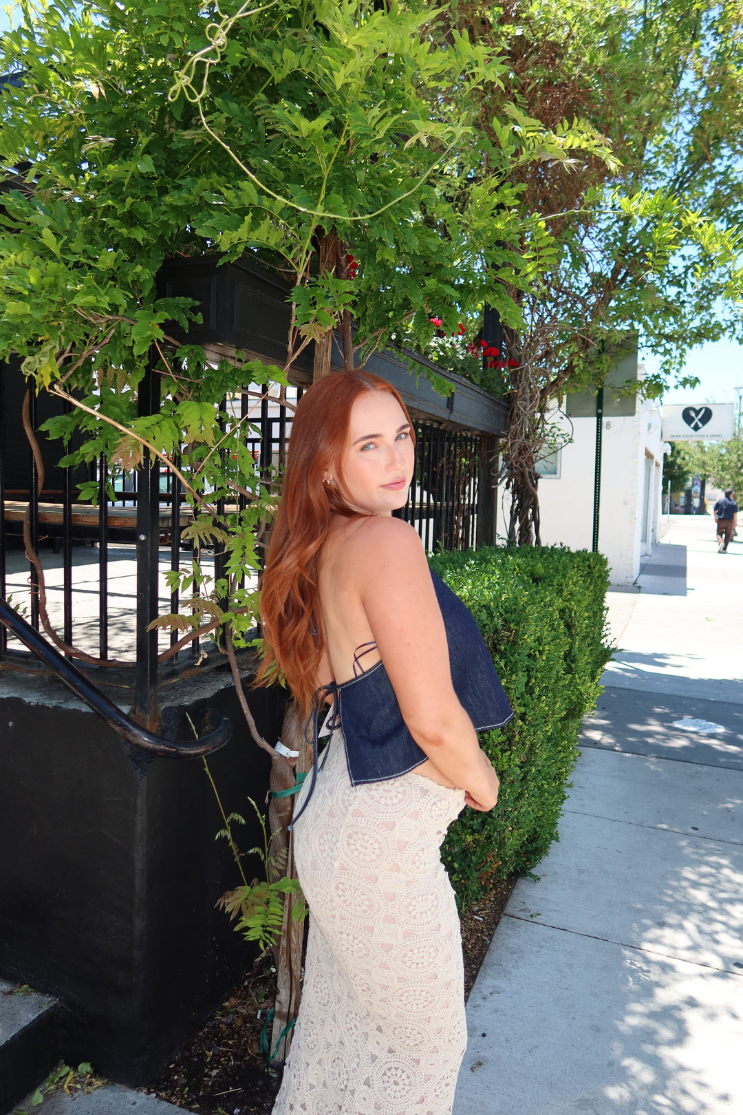 The Dark Wash Halter