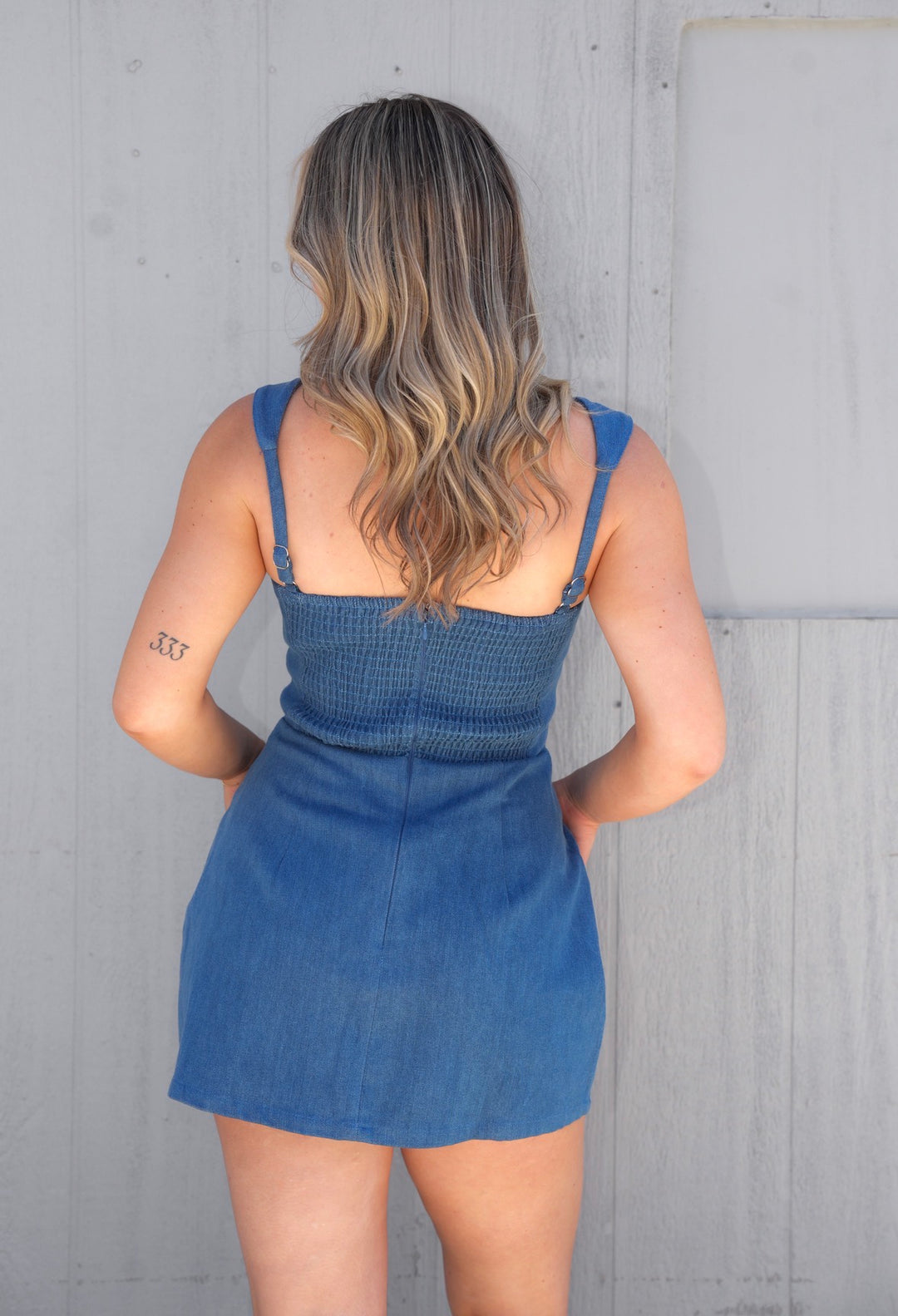 Billie Denim Mini Dress