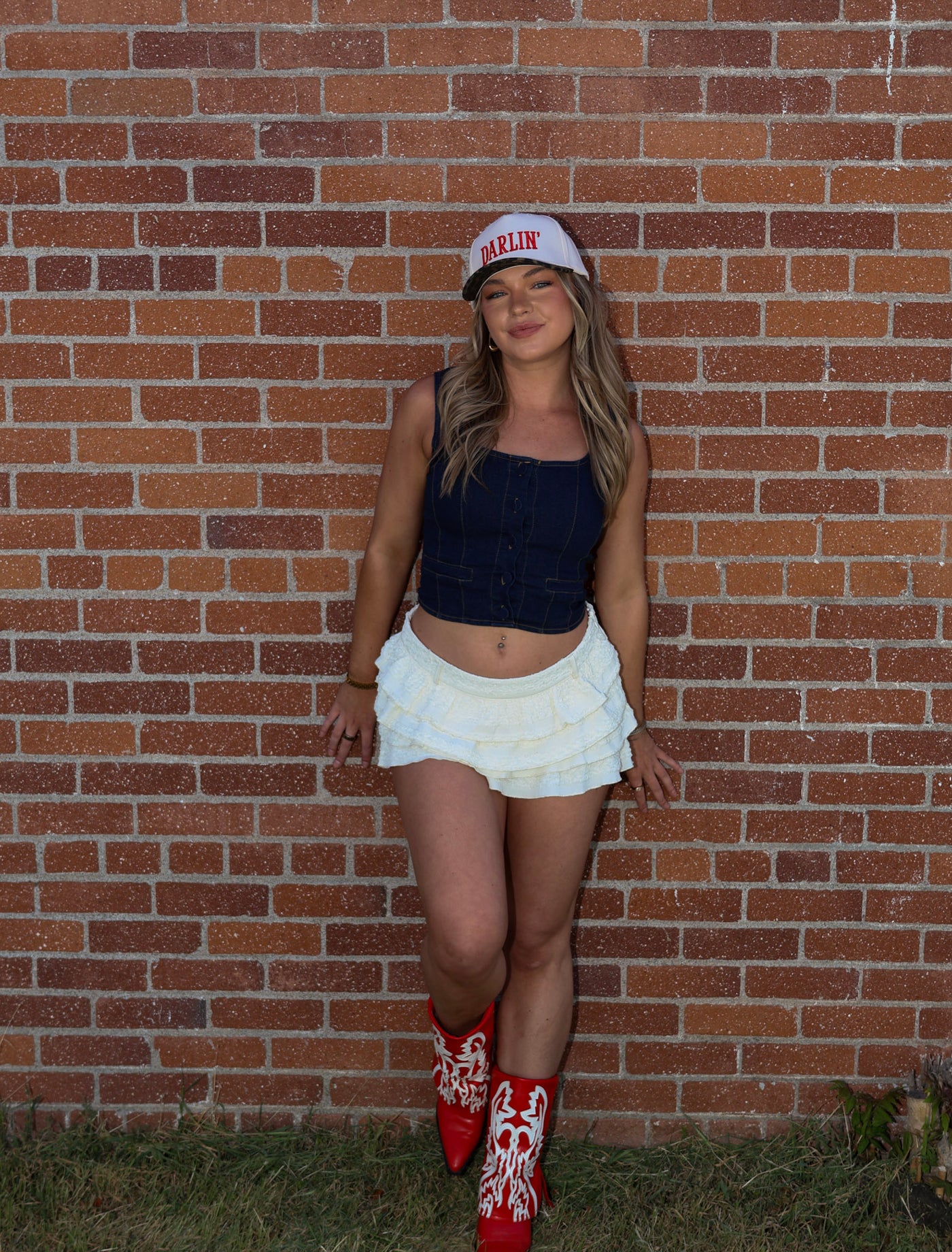 HOT ROD DENIM TOP