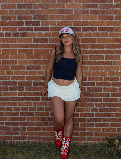 HOT ROD DENIM TOP