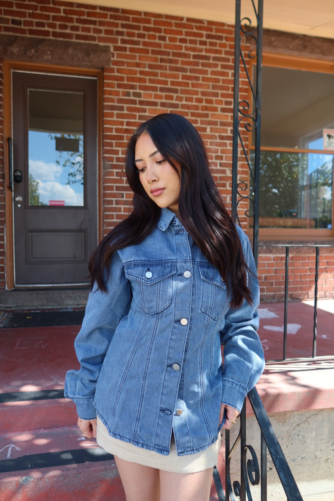 Darla Tailored Denim Jacket