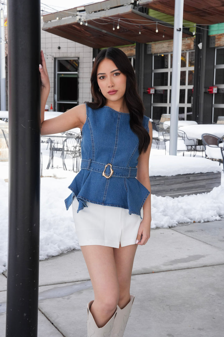 MIDNIGHT CHIC MINI SKORT