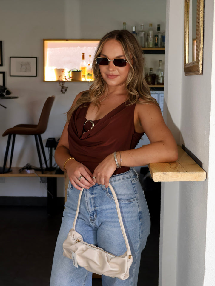 QUINLEY COWL TOP