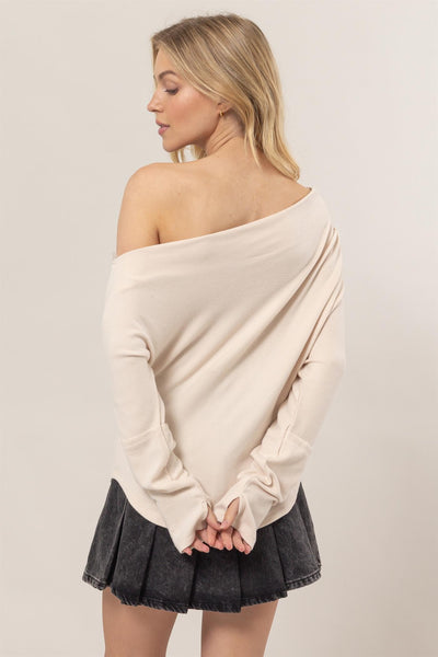 CHASE ONE SHOULDER TOP