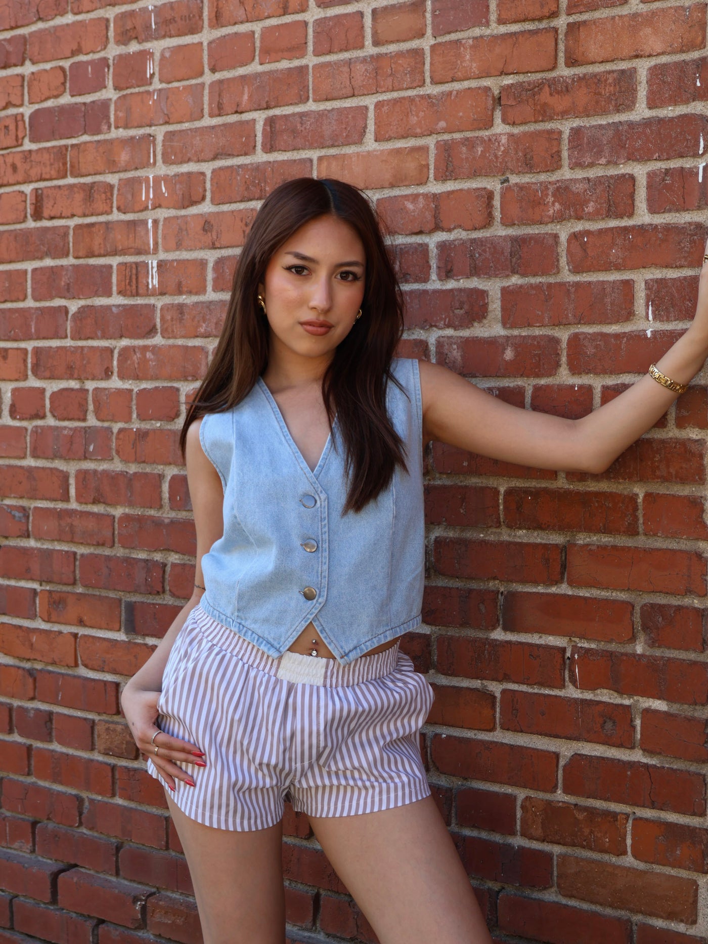 DEANA DENIM VEST