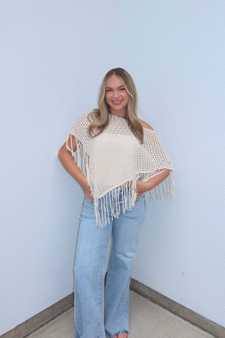 The Tivona Fringe Poncho
