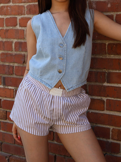 DEANA DENIM VEST