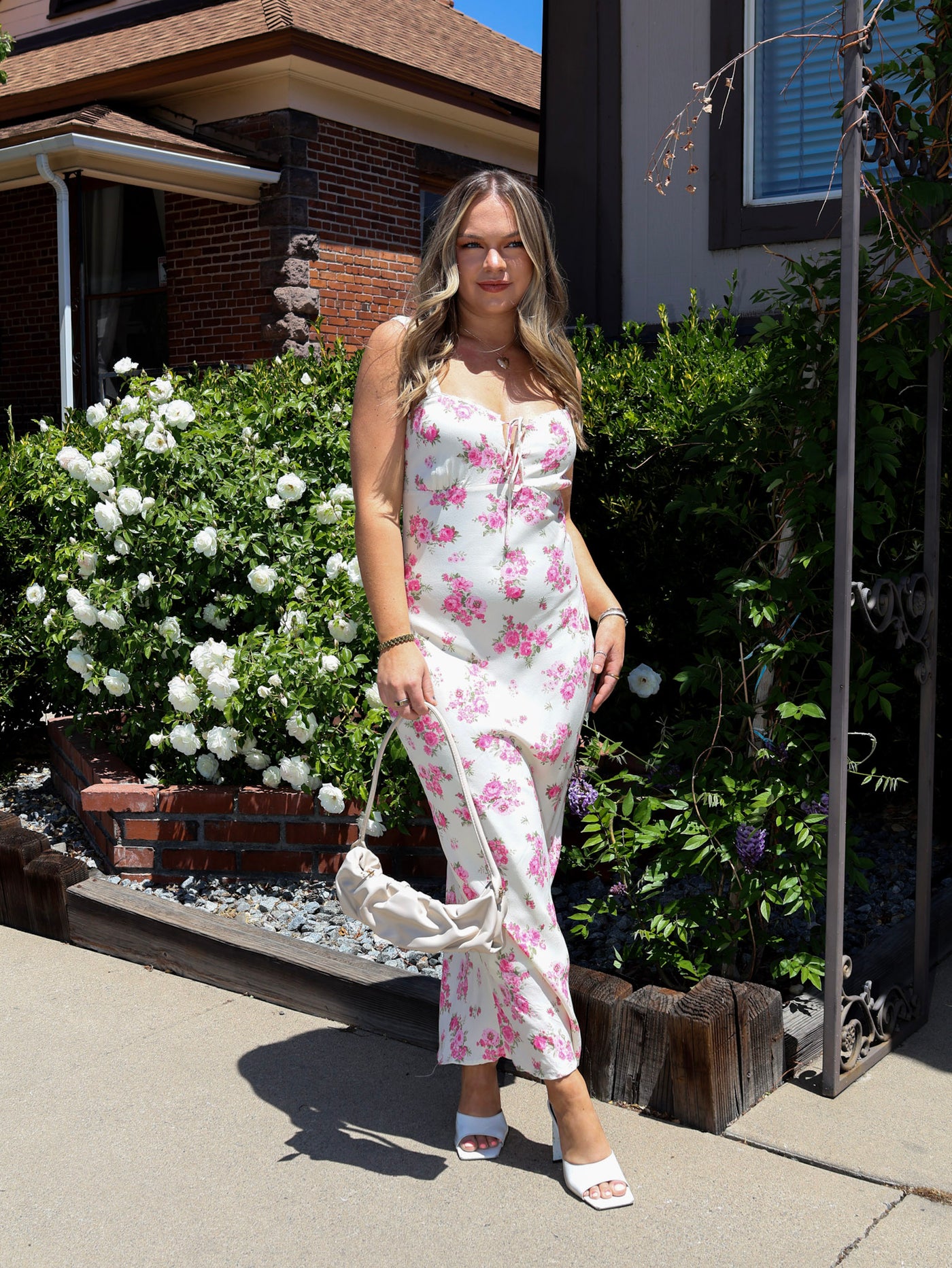 GARDEN BLOOM MIDI DRESS