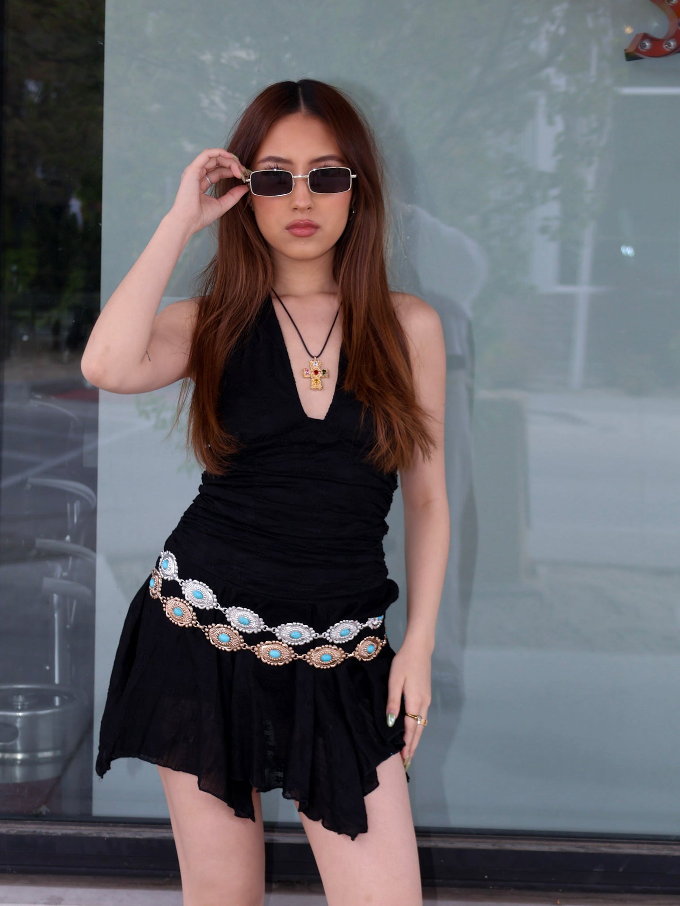 HAFERINA HALTER DRESS
