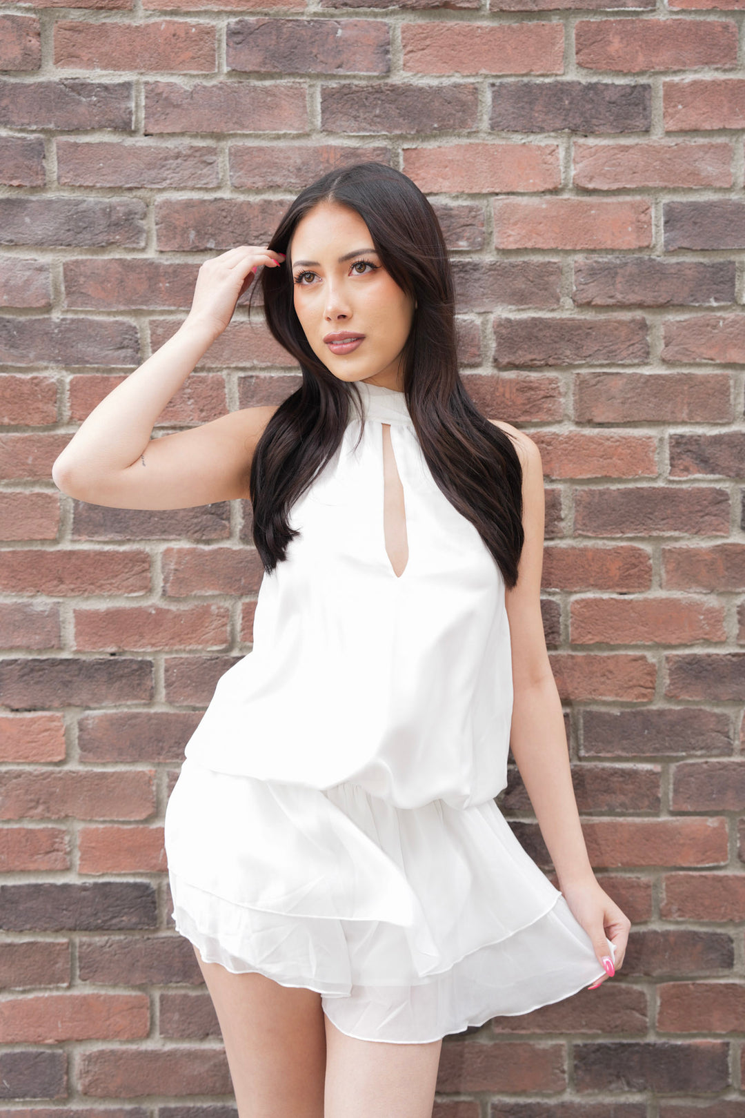 ARIA CHIFFON ROMPER