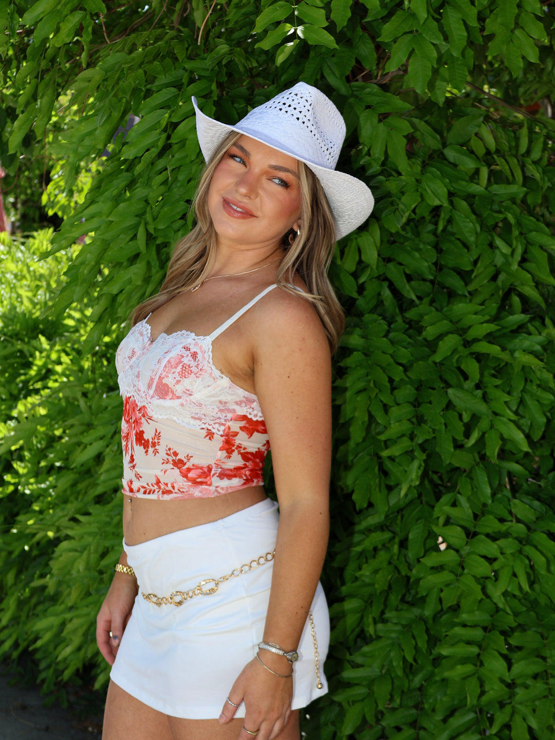 VALENCIA LACE TANK