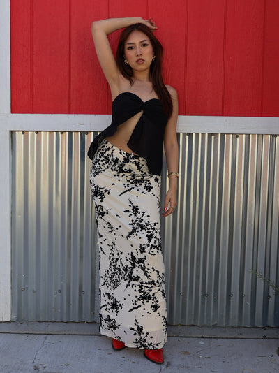 BOTANY MESH MAXI SKIRT