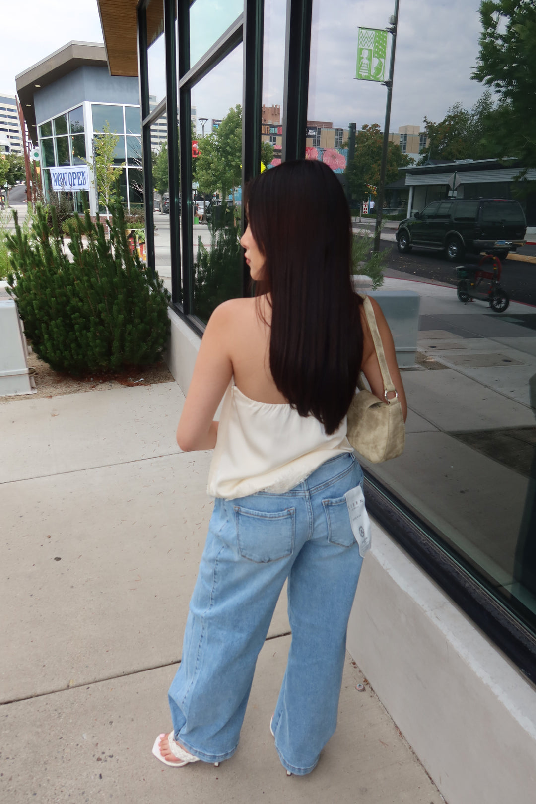 The Darla Lace Tube Top — Cream
