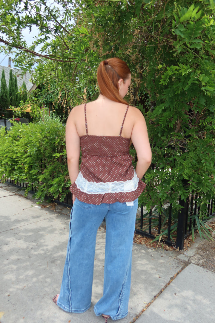 The Emmara Cami — Brown