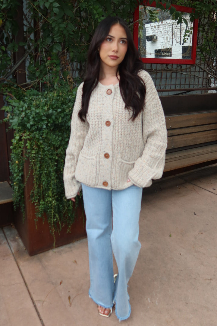 Mistee Chunky Knit Cardigan