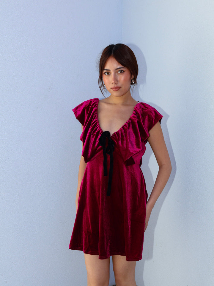 VELVETIER MINI DRESS