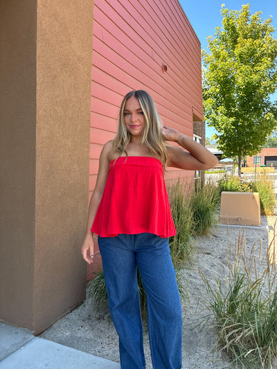 LIZETTE LINEN TOP