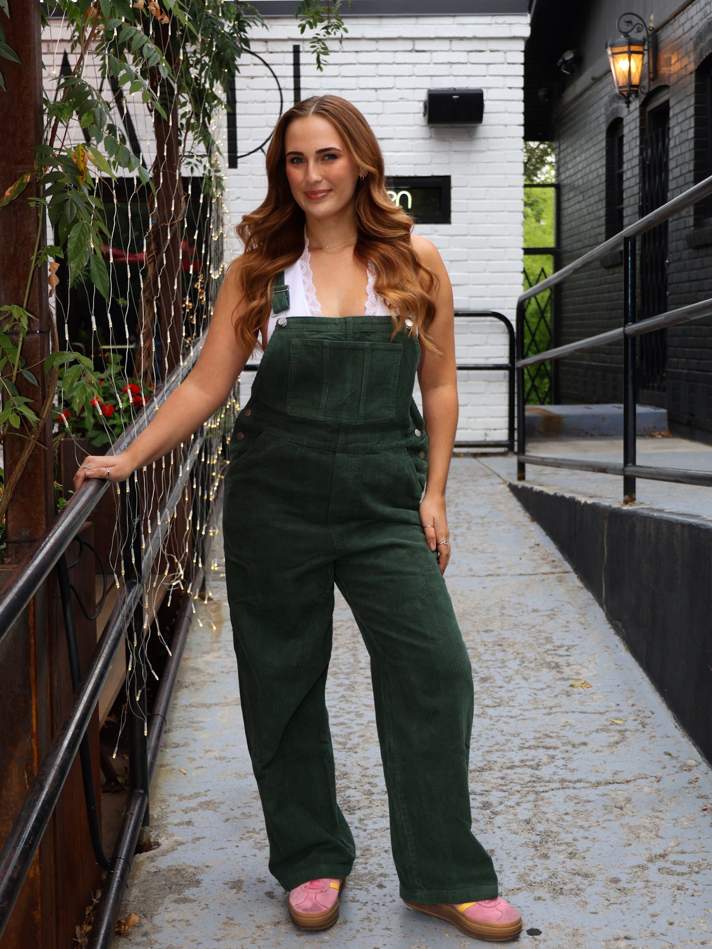 CROWLEY CORDUROY OVERALLS
