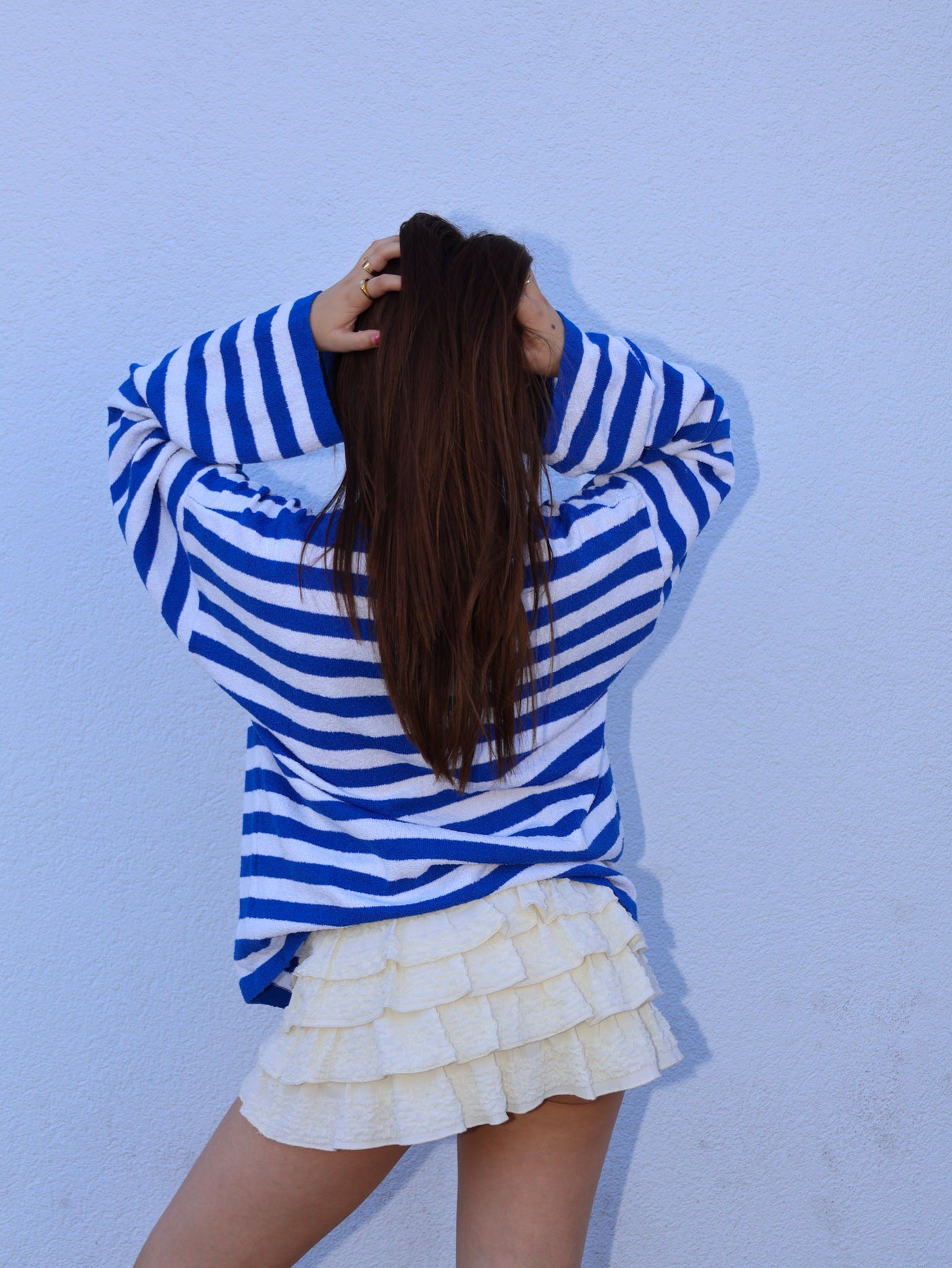 STRIPED CREWNECK SWEATER