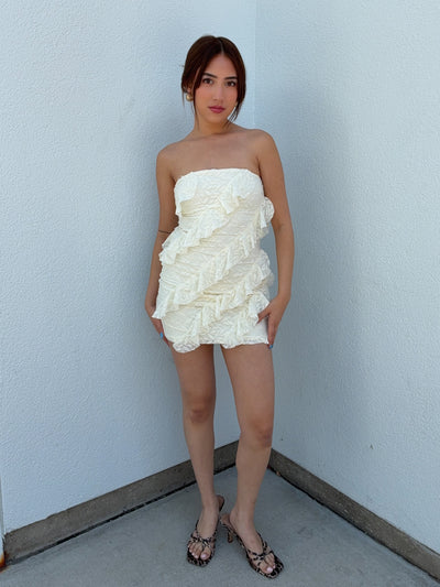 RELINA RUFFLE DRESS