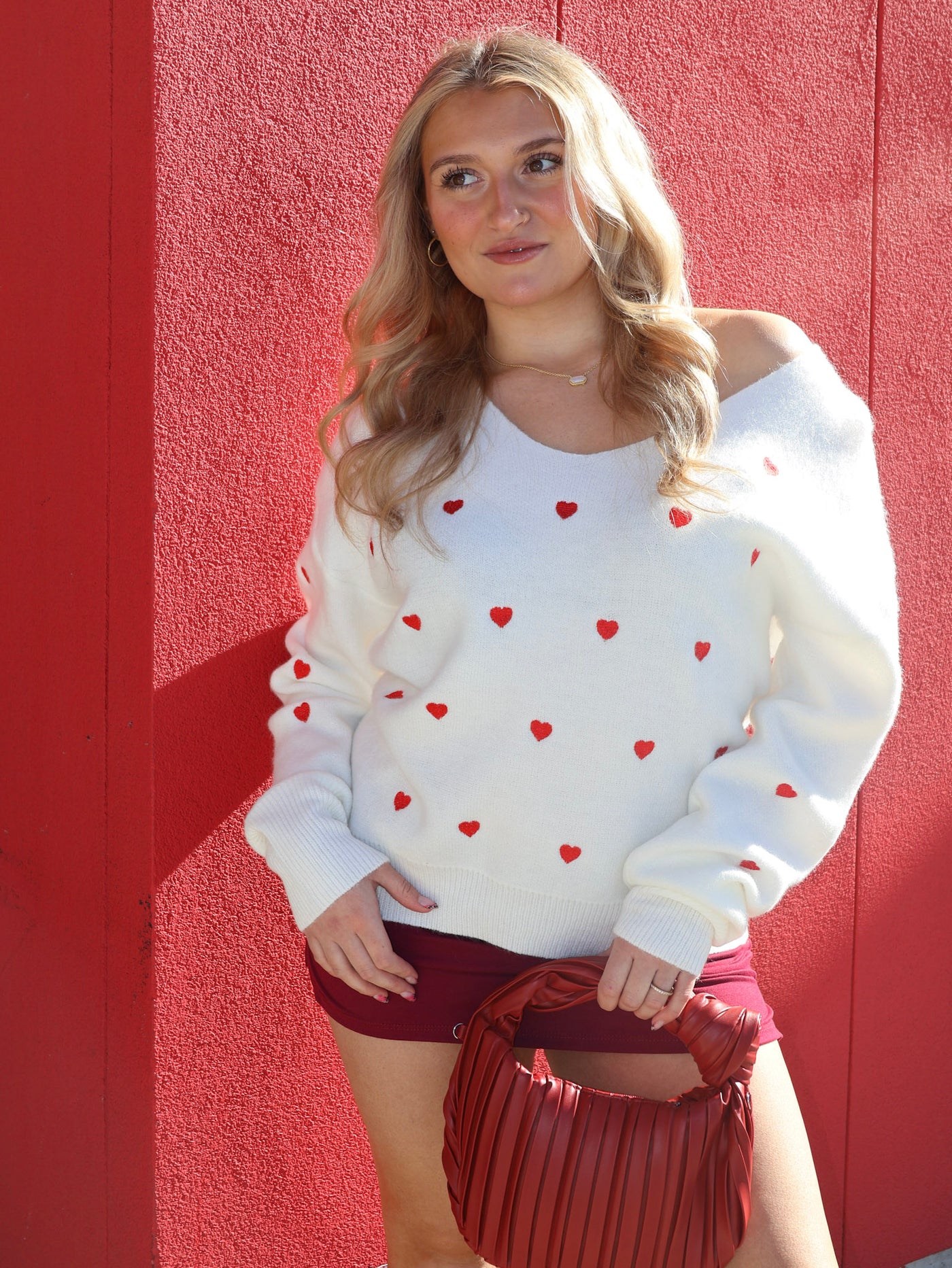 LOVE IS IN THE AIR SWEATER