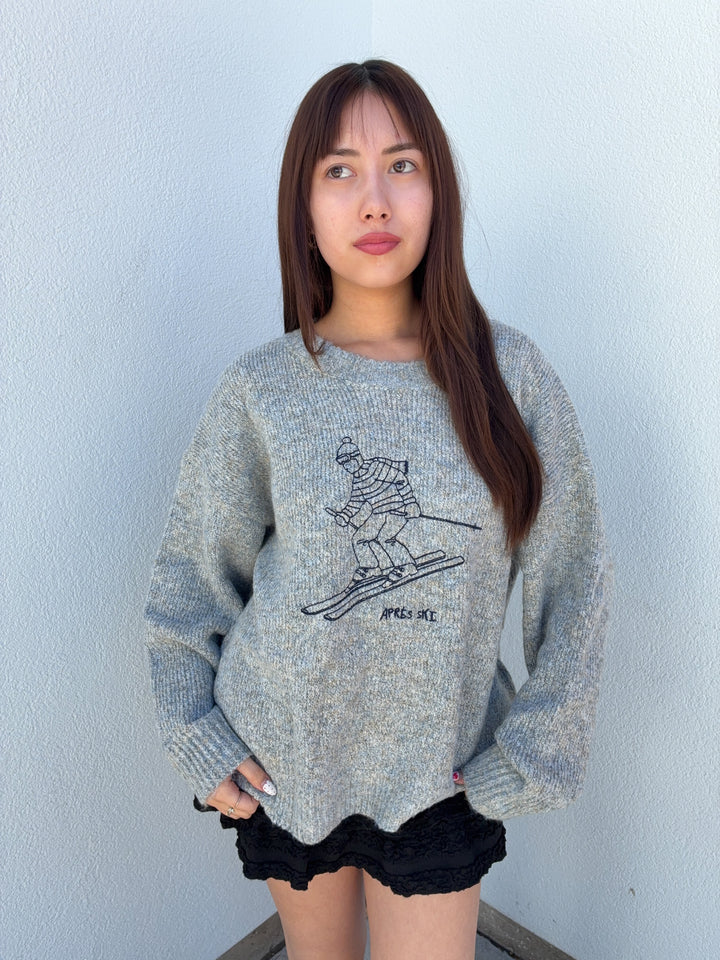 APRES SKI EMBROIDERED SWEATER