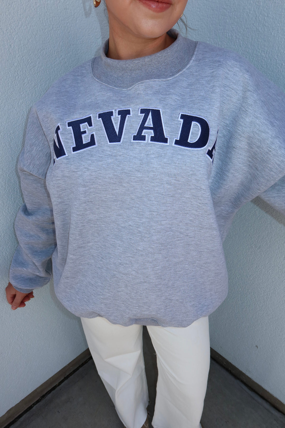 NEVADA MOCKNECK SWEATSHIRT