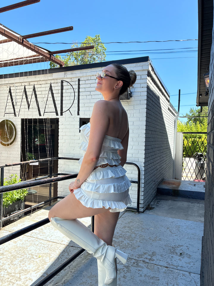 RUFFLE ME UP ROMPER