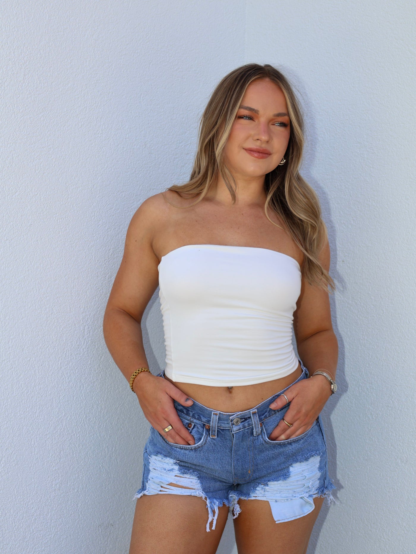 HAMPTON STRAPLESS TOP