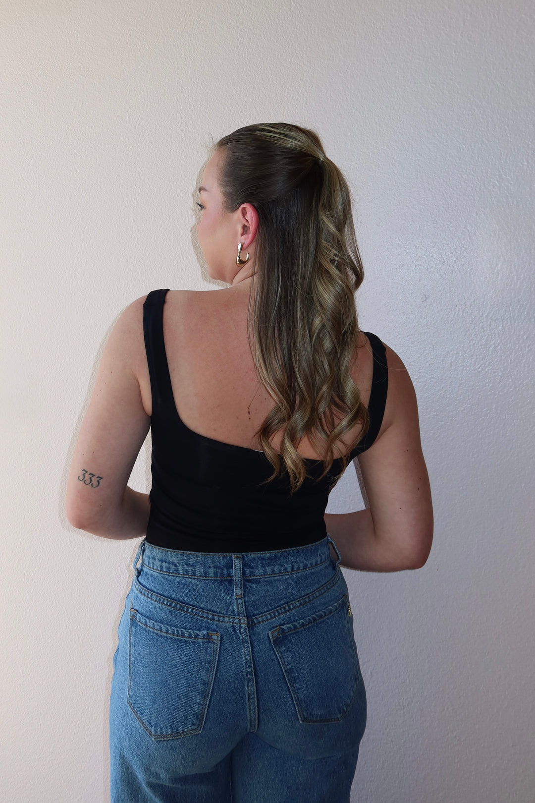 BELLA SQUARE NECK BODYSUIT