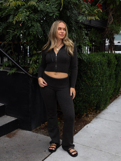 ALZALEA ZIP SWEATER