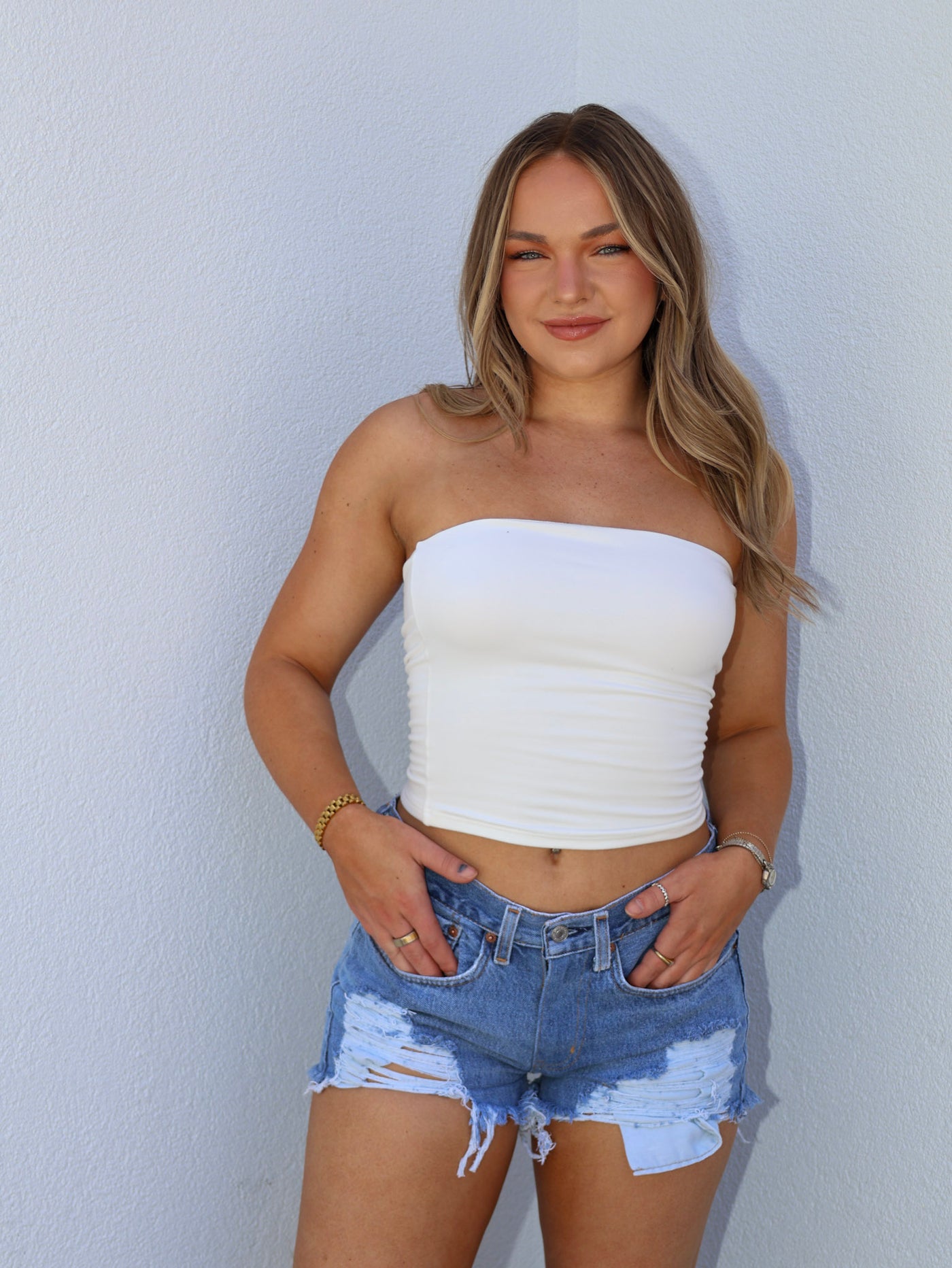 HAMPTON STRAPLESS TOP