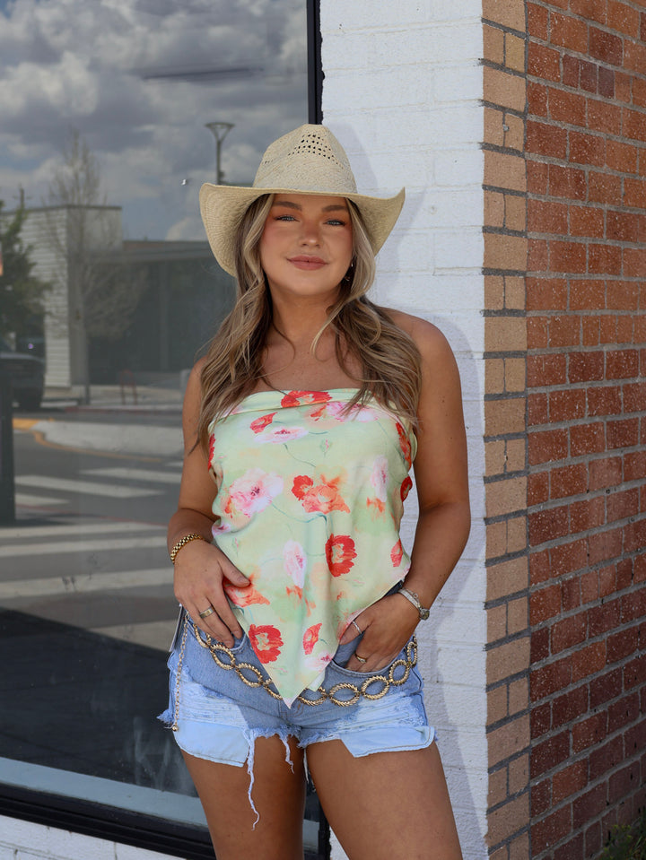 EMORY SCARF TOP
