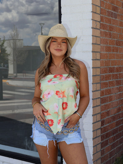 EMORY SCARF TOP