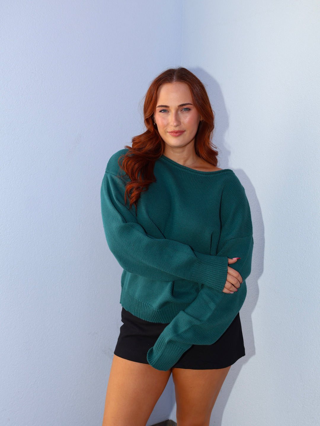 PHELIA OVERSIZED CREWNECK