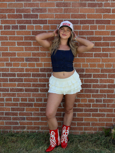 HOT ROD DENIM TOP