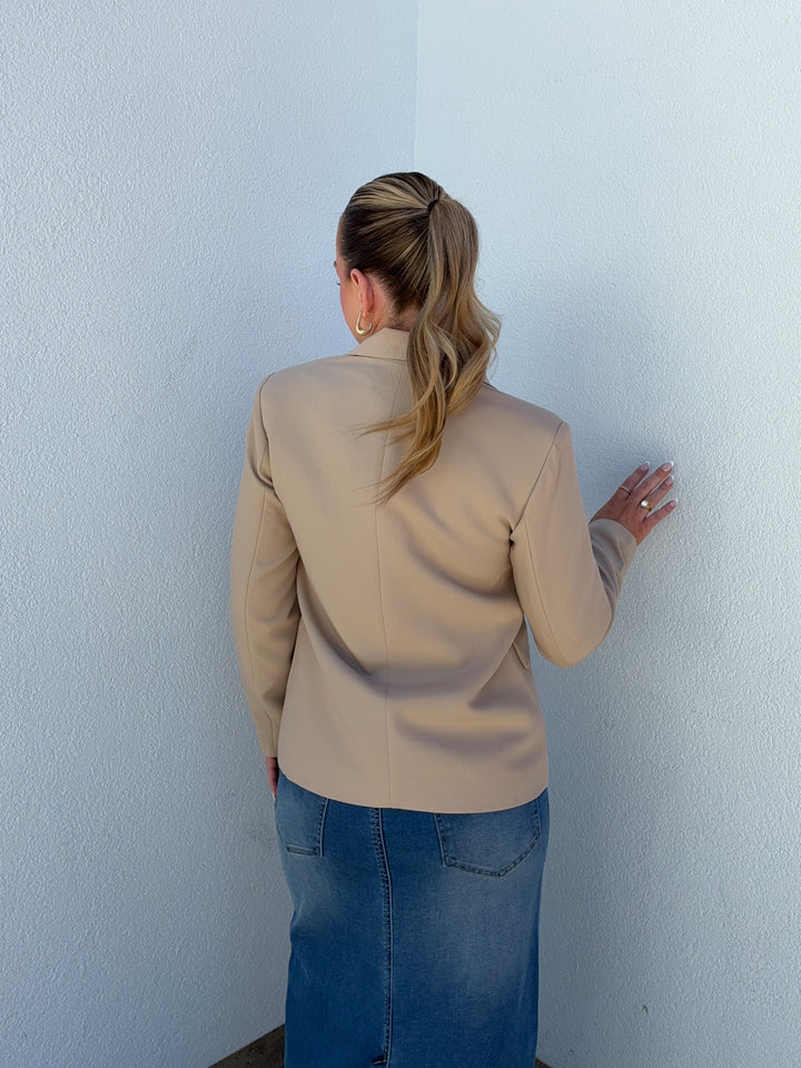 CAMILLE TIE FRONT BLAZER