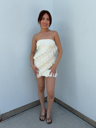 RELINA RUFFLE DRESS